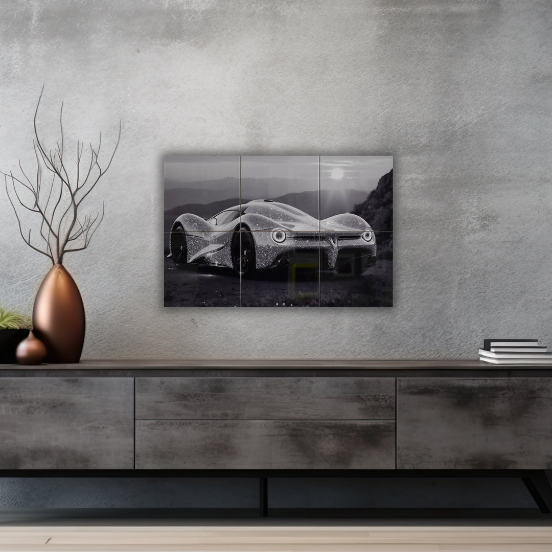 Keramikfliesen Wandbild