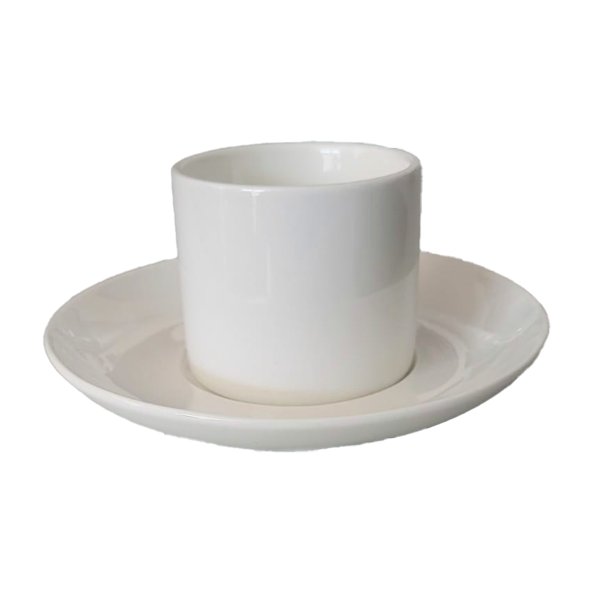 Espresso tasse mit Teller