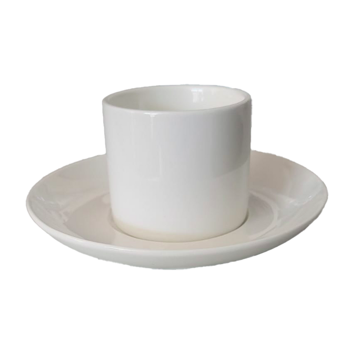 Espresso tasse mit Teller