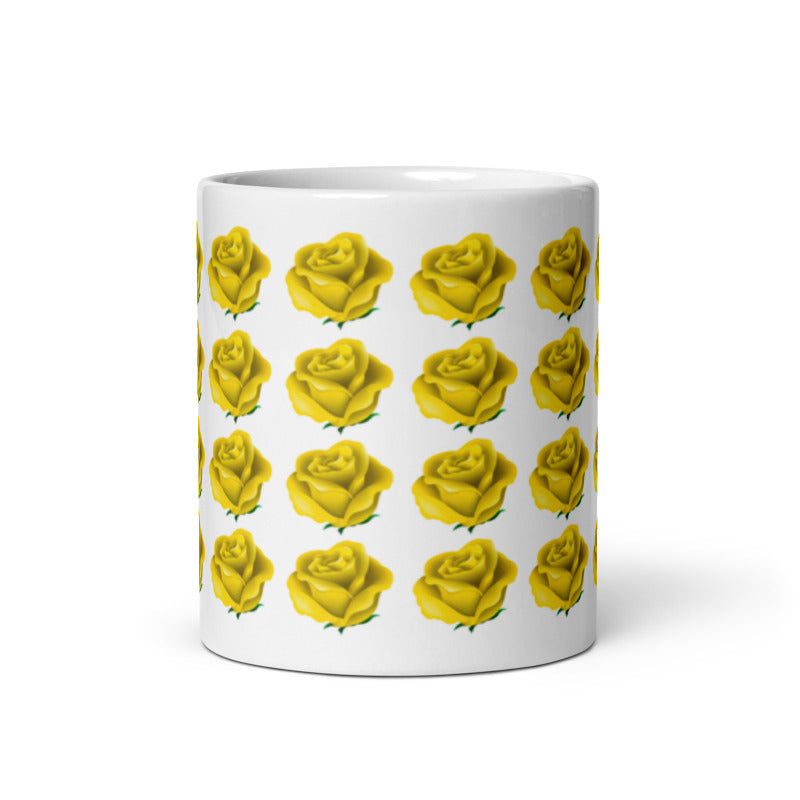 Tasse en céramique roses