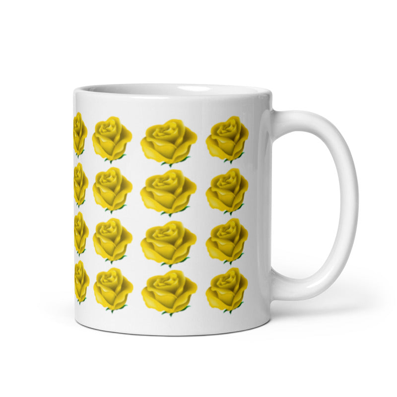 Tasse en céramique roses