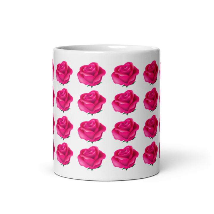 Tasse en céramique roses
