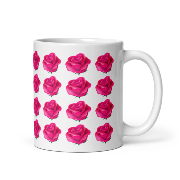 Tasse en céramique roses
