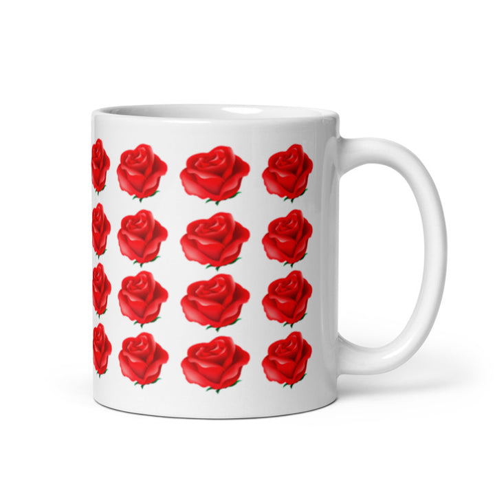 Tasse en céramique roses