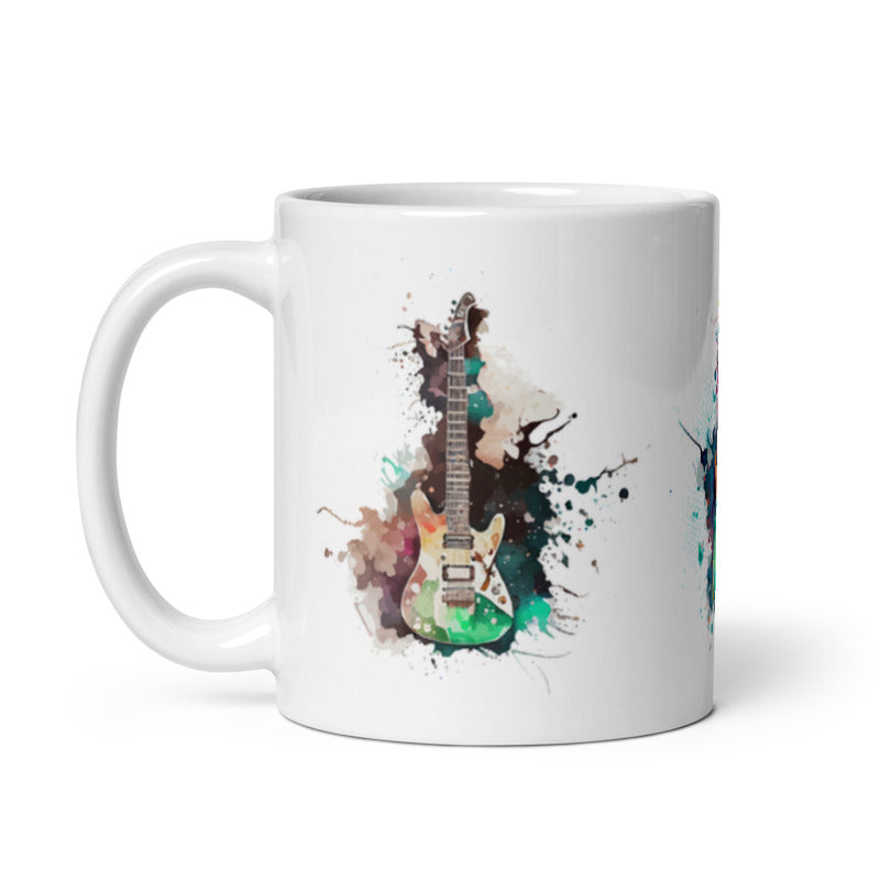 Mug en céramique guitare électrique