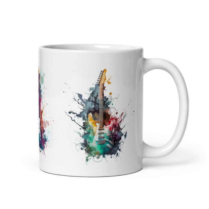 Mug en céramique guitare électrique